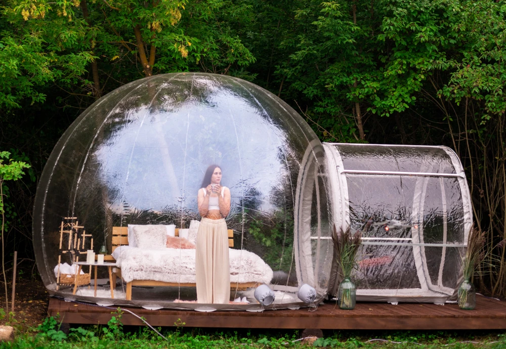 clear bubble tents