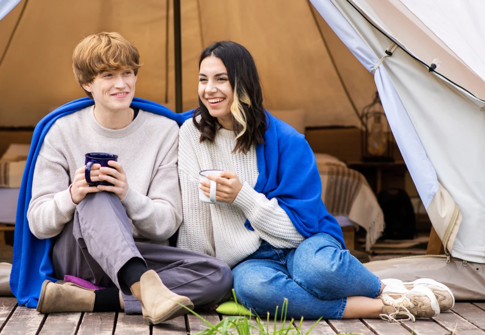 white teepee tents