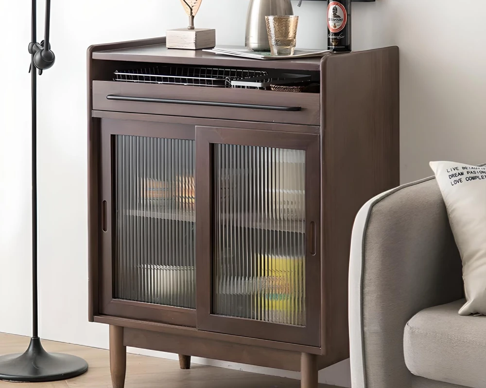 wood sideboard with drawers